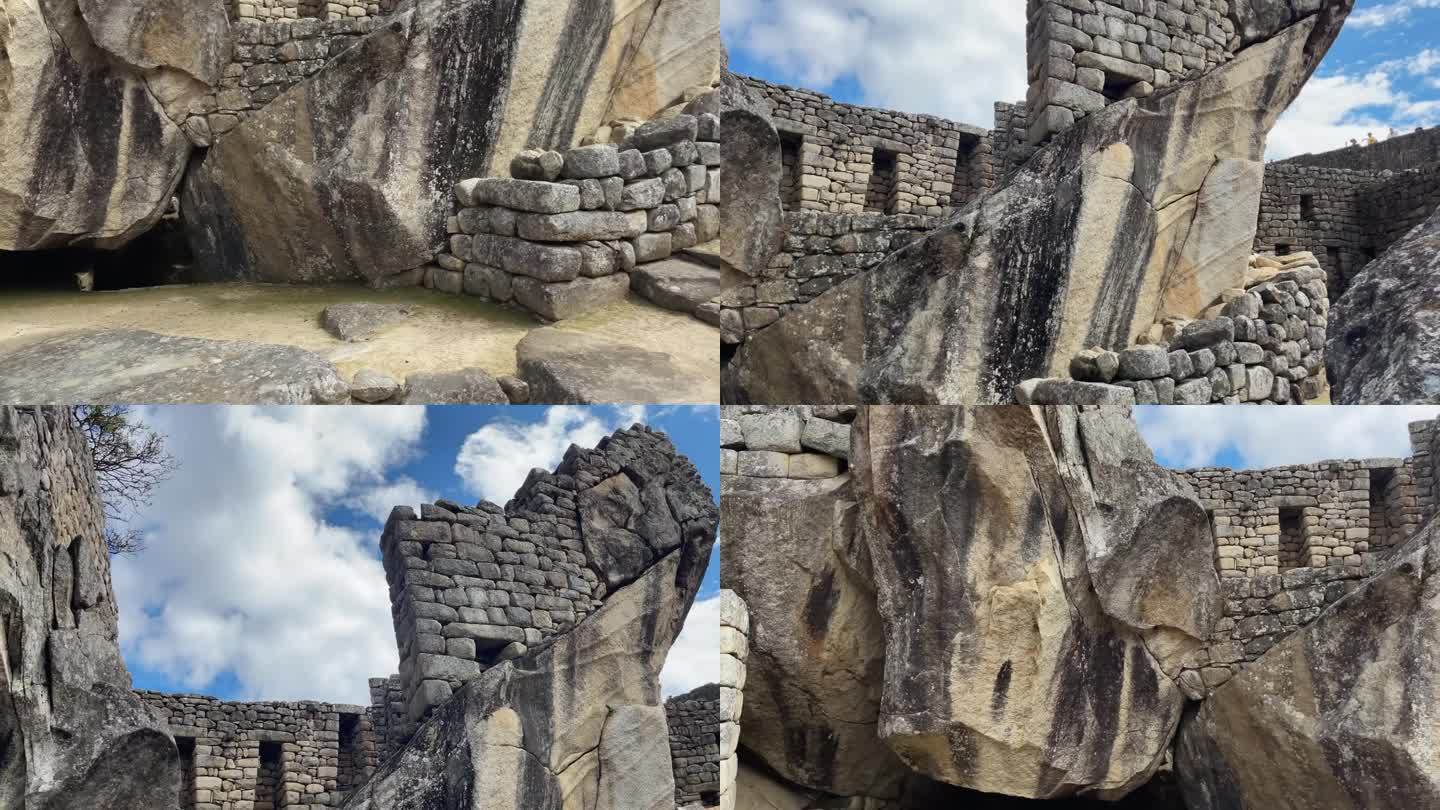 秘鲁马丘比丘的秃鹰神庙