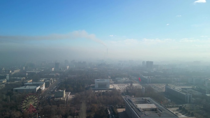 吉尔吉斯斯坦比什凯克市空气污染严重