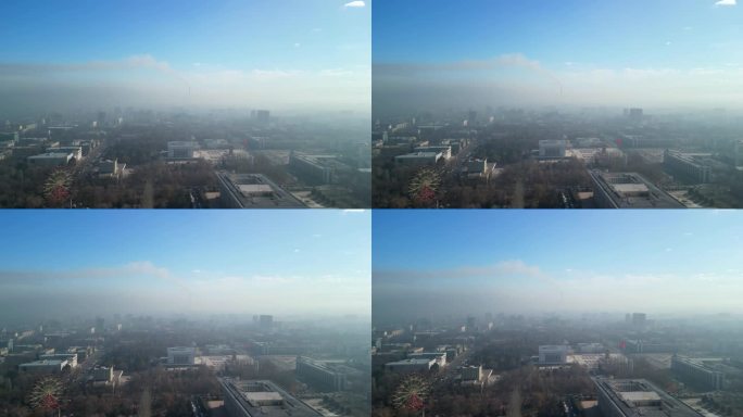 吉尔吉斯斯坦比什凯克市空气污染严重