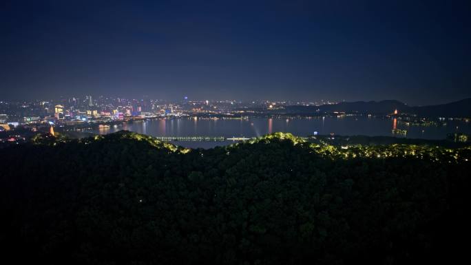杭州西湖夜景1