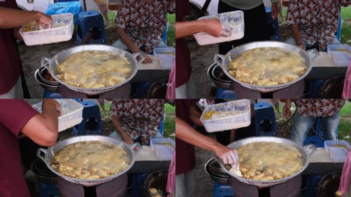 印尼街头小吃维生素丰富美食诱人可口