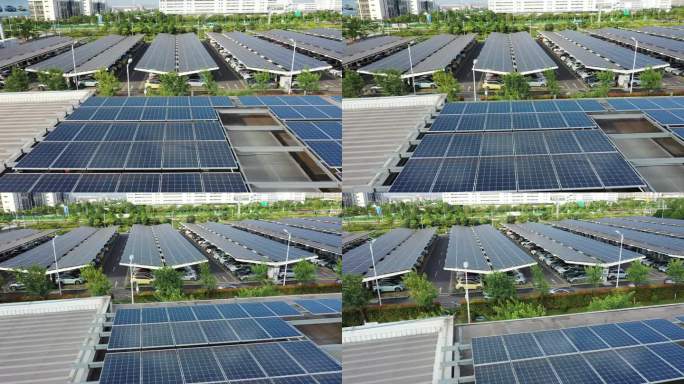 绿色出行的新选择!建造一个太阳能车棚。