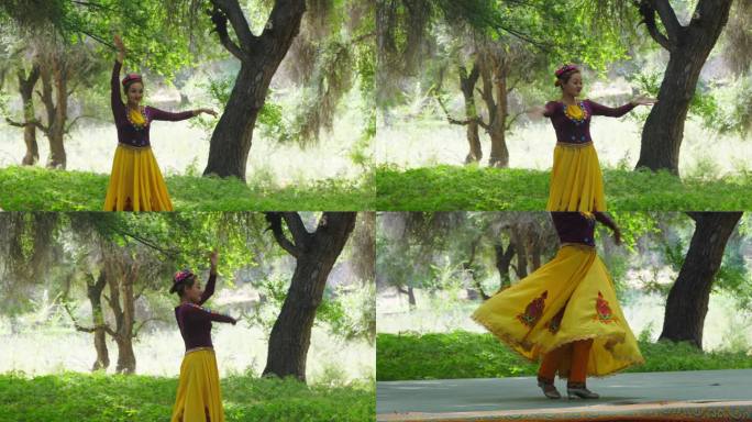 新疆舞蹈 跳舞 新疆 新疆旅游 新疆姑娘