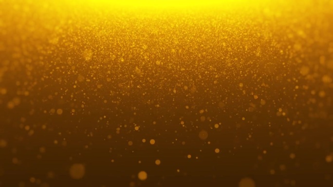 金色的颗粒闪耀着星星尘埃散景，闪耀着奖项抽象的背景。