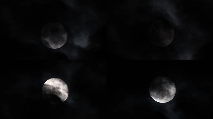 十五的月亮月黑风高乌云遮住月亮vj4