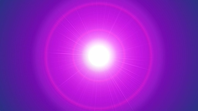 对角线向下移动的镜头光晕在紫色