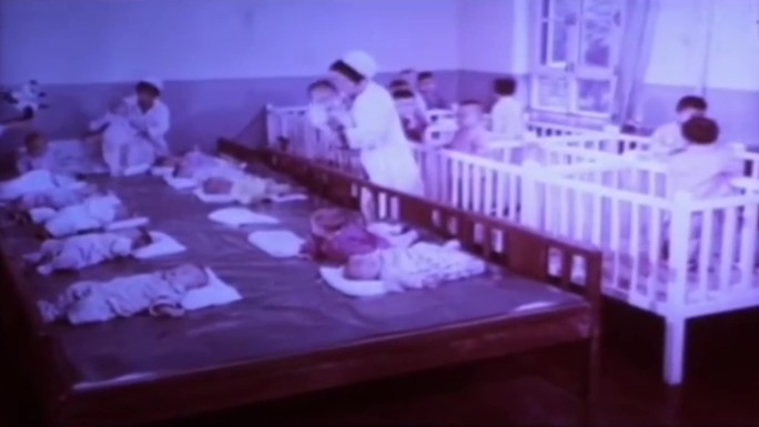 70年代北京棉纱厂幼儿园影像1