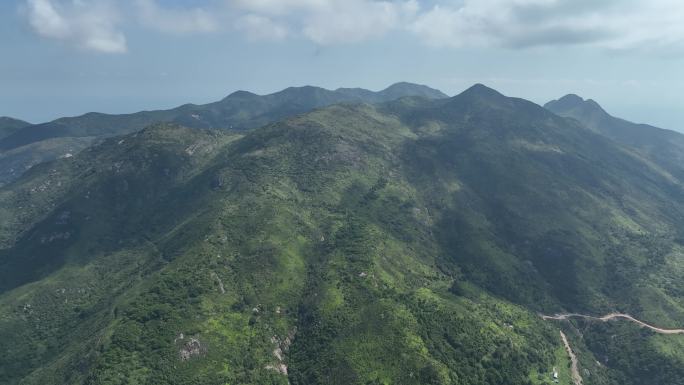 海岛航拍 福建霞浦 嵛山岛天湖 岛屿