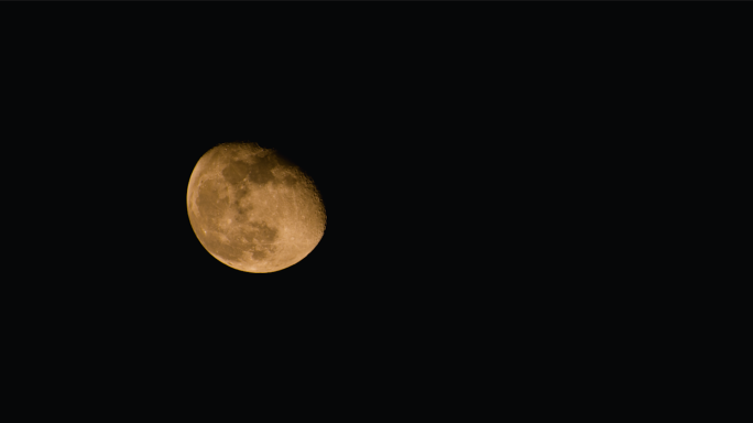 月半弯月亮月球