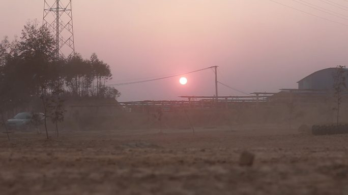 实拍越野摩托车训练场越野运动训练2