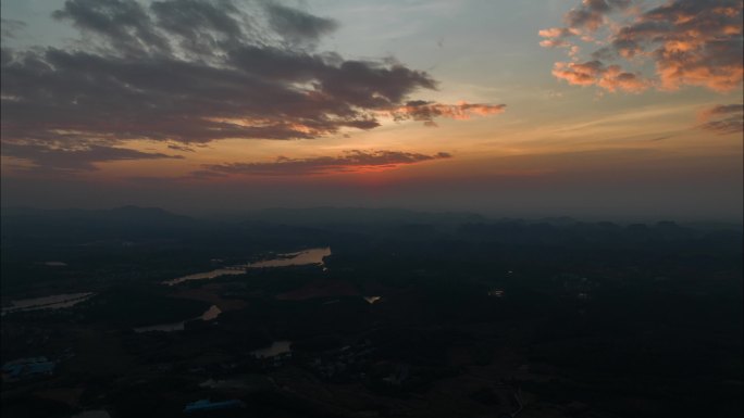 龙尾坪日落延时