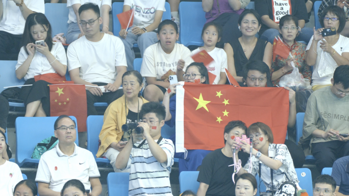 亚运奥运 各国观众 呐喊助威 体育比赛