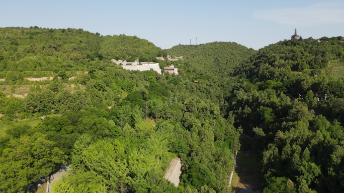 铜川药王山航拍20