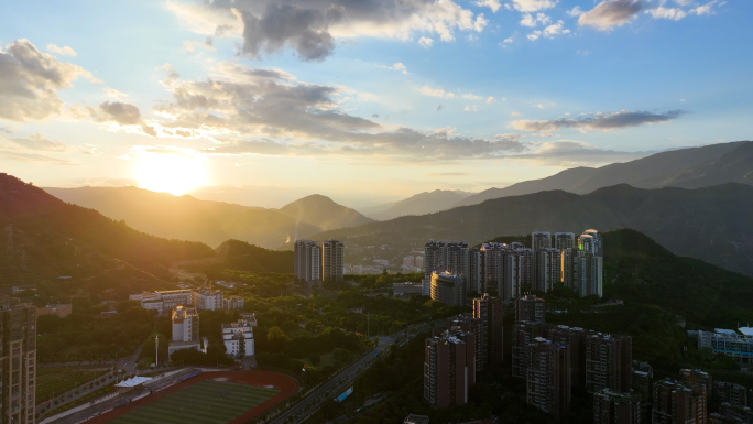 攀枝花航拍素材