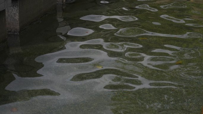 湖面空镜头