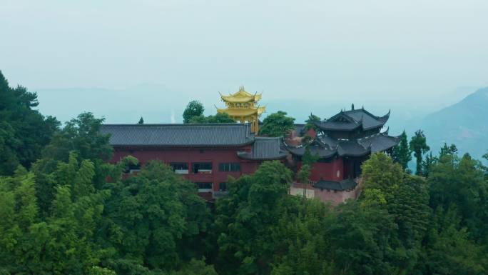 4k航拍重庆綦江古剑山风景区