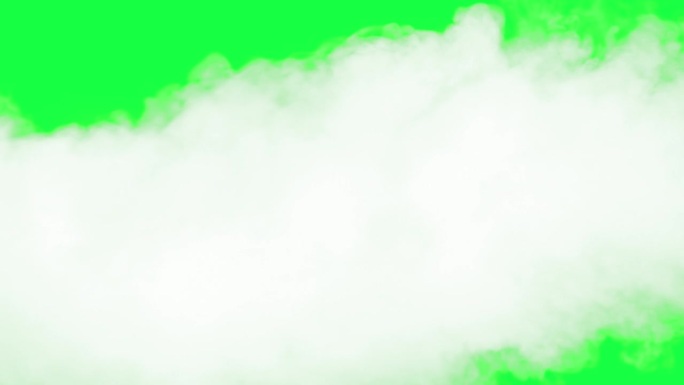 白烟喷满绿幕烟雾缭绕绿幕飘渺白雾弥漫
