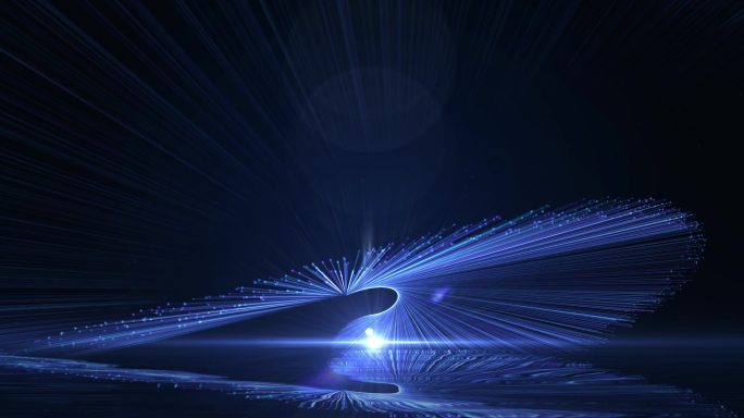 舞台背景-唯美粒子