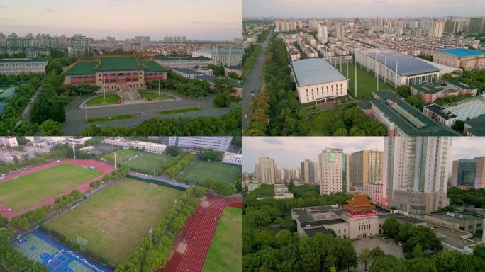 上海体育大学航拍