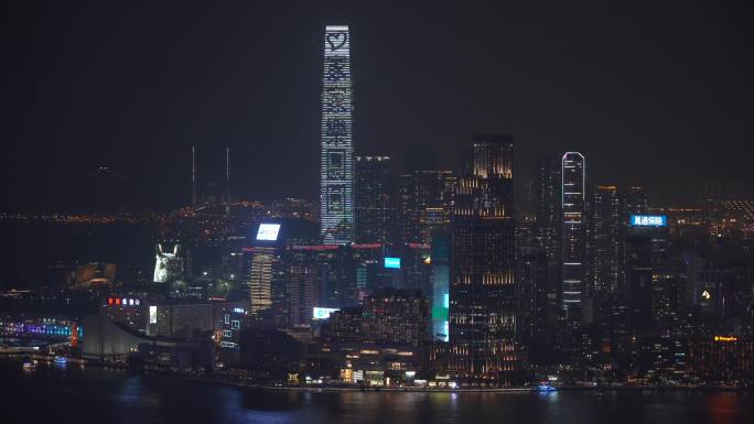 香港城市灯光夜景