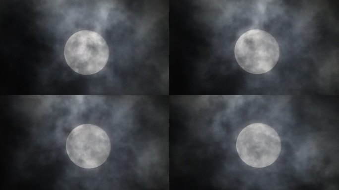 月黑风高乌云遮月亮乌云蔽月