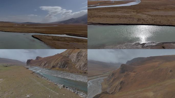 新疆巴州和静县 巴音布鲁克草原 4K航拍