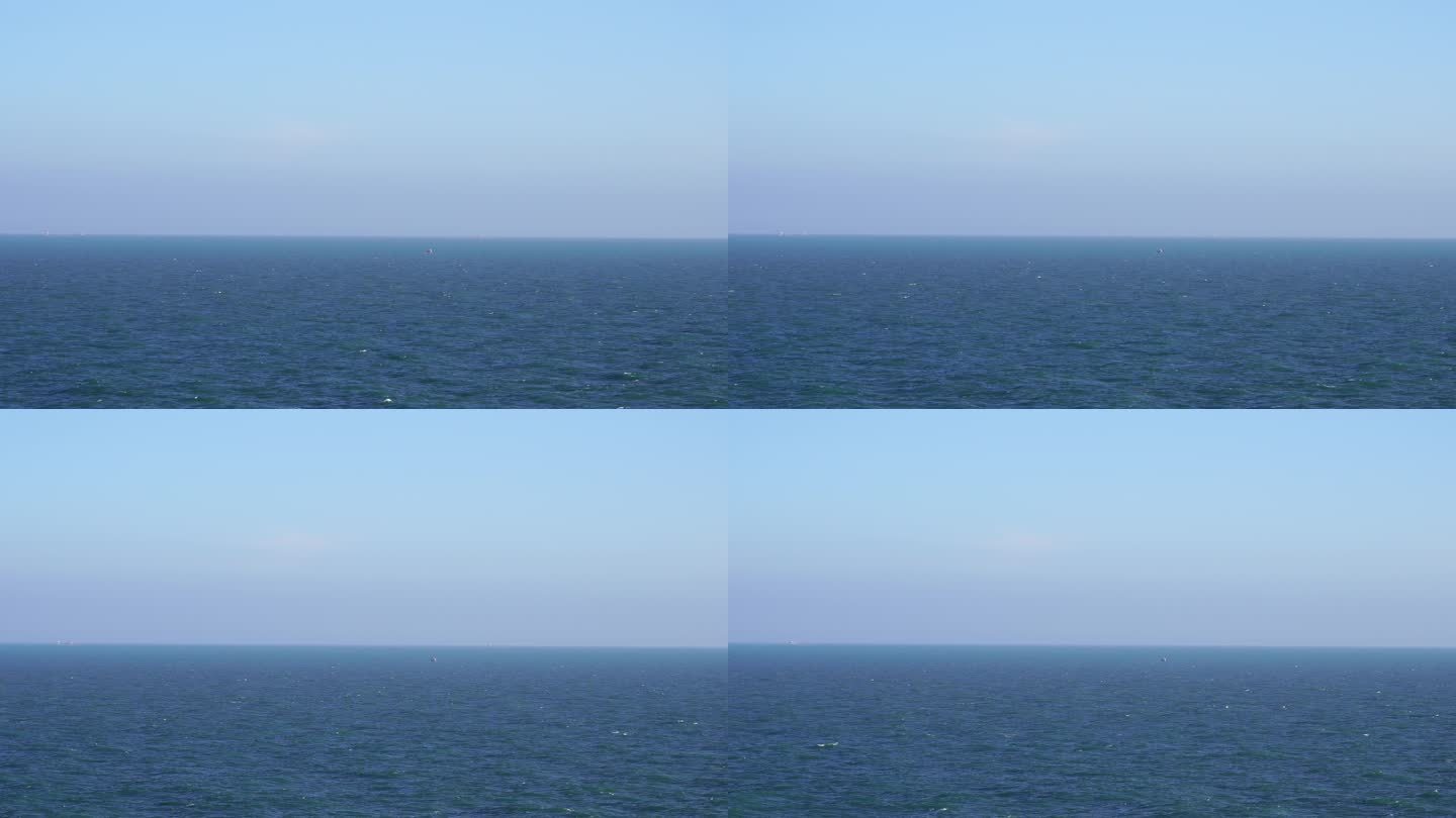 大海视频碧海蓝天风景海平面风光唯美大海