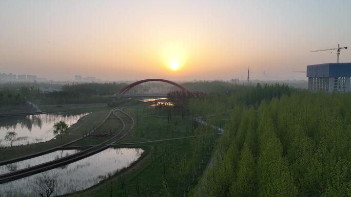 西咸新区沣东沣河生态公园