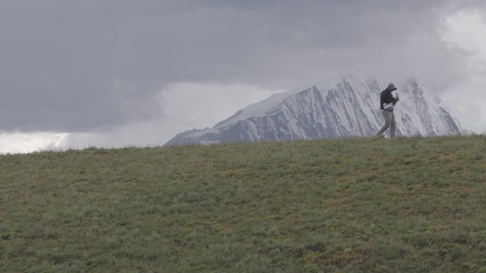 格聂神山 格聂山 雪山 川西 山脊 山脉