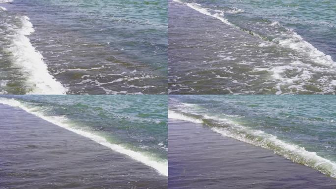 海浪浪花升格慢动作