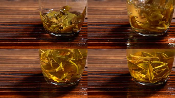 普洱生茶叶底