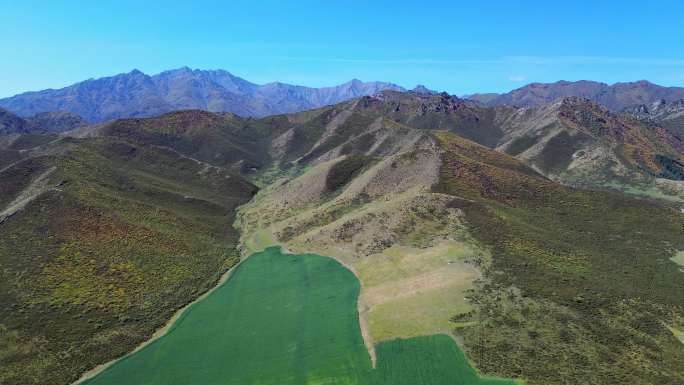 4K航拍短片.张掖扁都口生态旅游区