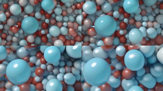 分子模拟 彩色分子式