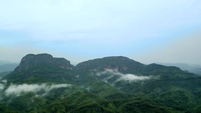 广东省梅州市平远县卧佛山风景航拍