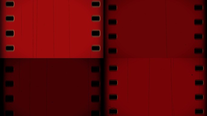 红色35mm胶片背景