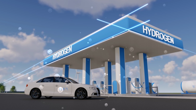 氢氢能氢气氢能源未来绿色新能源汽车车充电