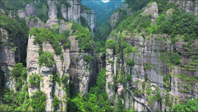 雁荡山灵岩 雁荡山方洞 大龙湫