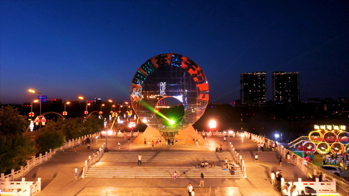 朔州城市夜景