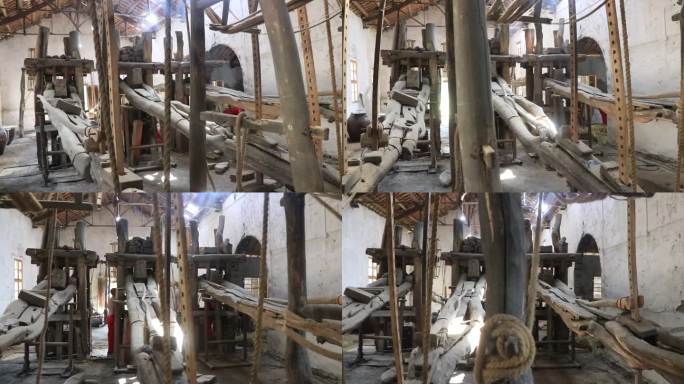 榨油机 古法榨油