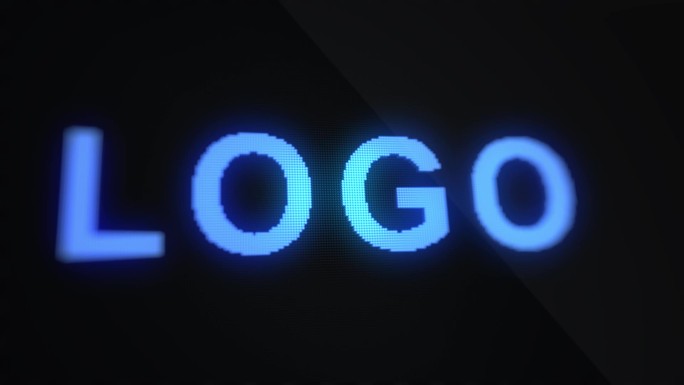 LED像素LOGO特效4KAE工程