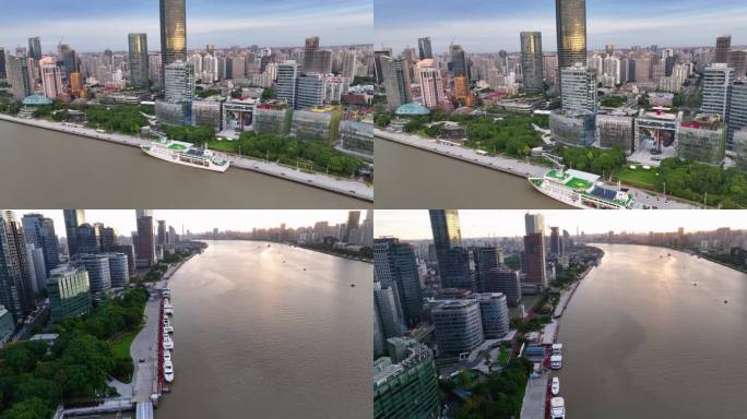 上海港国际客运中心航拍5K御三