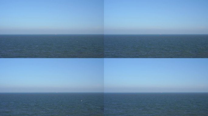 大海视频碧海蓝天风景海平面风光唯美大海