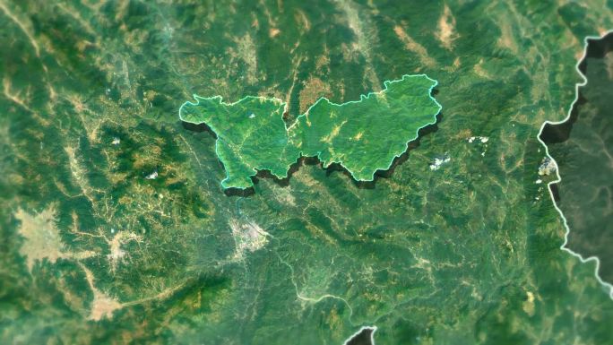 AE地图云南西双版纳国家级自然保护区