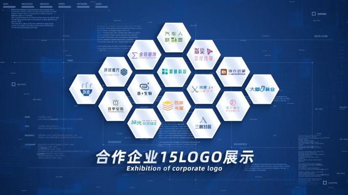 （15）企业合作商标logo群展示