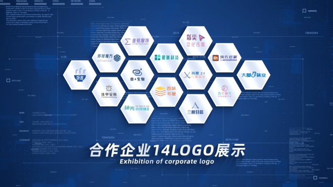 （14）企业合作商标logo群展示