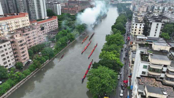 中国广东省广州市白云区石井镇石井桥龙舟