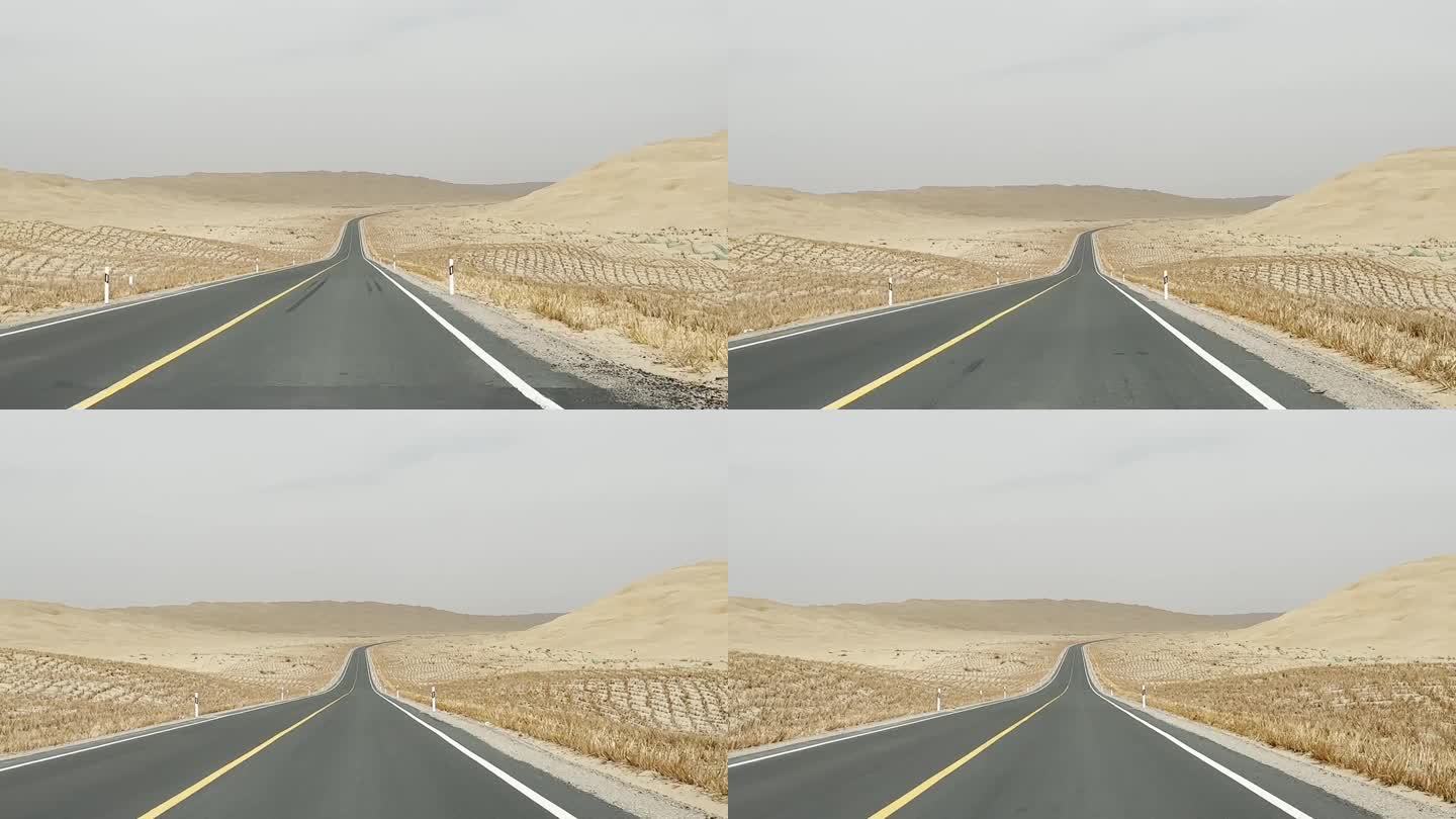 新疆塔克拉玛干沙漠公路