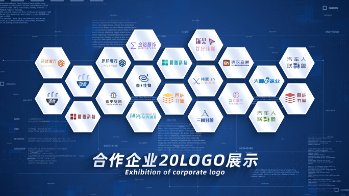 （20）企业合作商标logo群展示