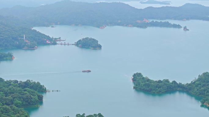 万绿湖大湖面