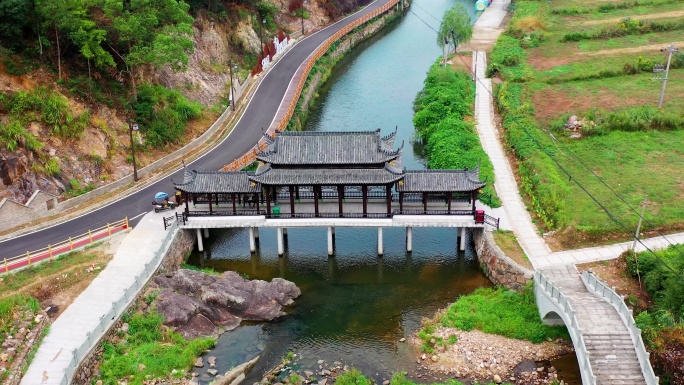 浙江台州三门县，潘家小镇，旅游